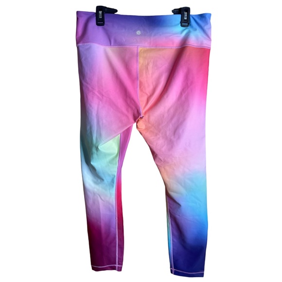 Athleta Love Proudly 7/8 Tight Rainbow Legging XL - Picture 6 of 6